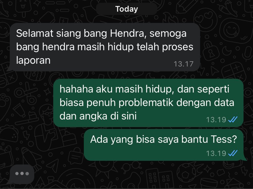 Hampir semua report membunuh setiap insan yang berurusan dengannya