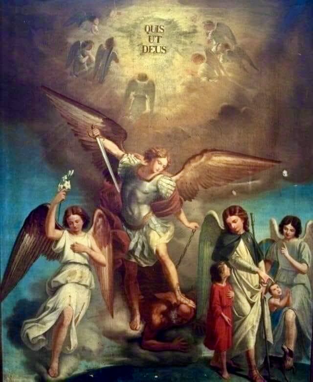 PadreTeofiloR's tweet photo. SANTOS ÁNGELES DE DIOS, DEFIÉNDANOS DE LAS INSIDIAS DE SATANAS Y DE TODOS LOS ESPÍRITUS. https://t.co/4S5rNLu2TL