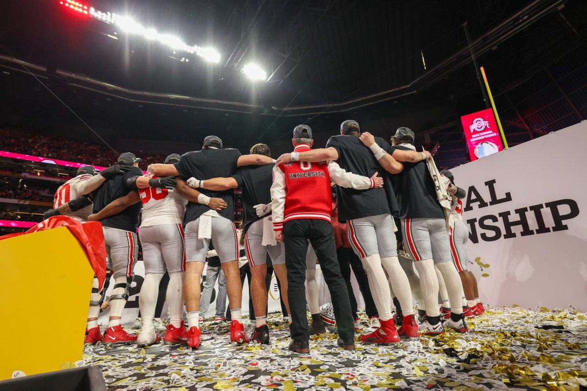 An extraordinary team, an extraordinary game, an extraordinary night.

Soak it in, Buckeye Nation. We’re national champions. #GoBucks