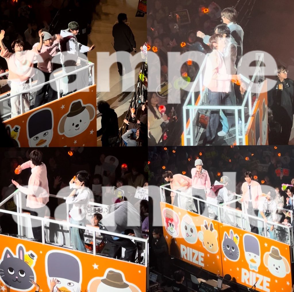 ej20hx's tweet photo. RIIZE ライズ ペンミ ペンコン ファンミ 2025  250119 2部 動画 買取 

（譲）1/19  夜公演トロッコ動画

（求）買取

詳しくdmまでお願いします😌✉️
オレンジ色の線は下手側に進むときの（ウンソクアントンウォンビンのみ） https://t.co/gsrC8eZNV4