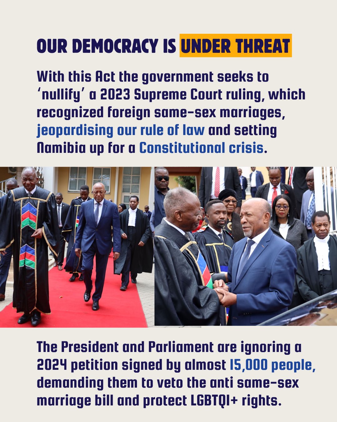 Equal Namibia on X: &ldquo;The Supreme Court is the highest court in the 