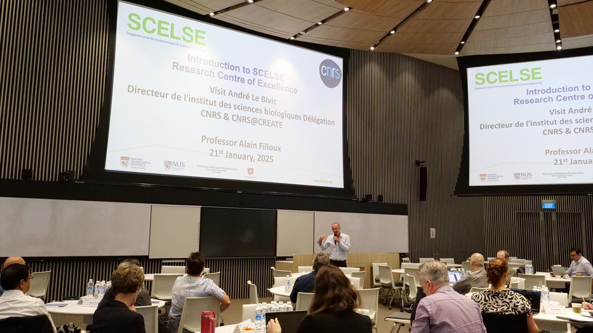 SCELSE_SG's tweet image. Welcome to SCELSE, André Le Bivic and CNRS delegates! Today, SCELSE was honoured to showcase our biofilm and microbiome research, lab facilities, and foster meaningful discussions for future collaboration.