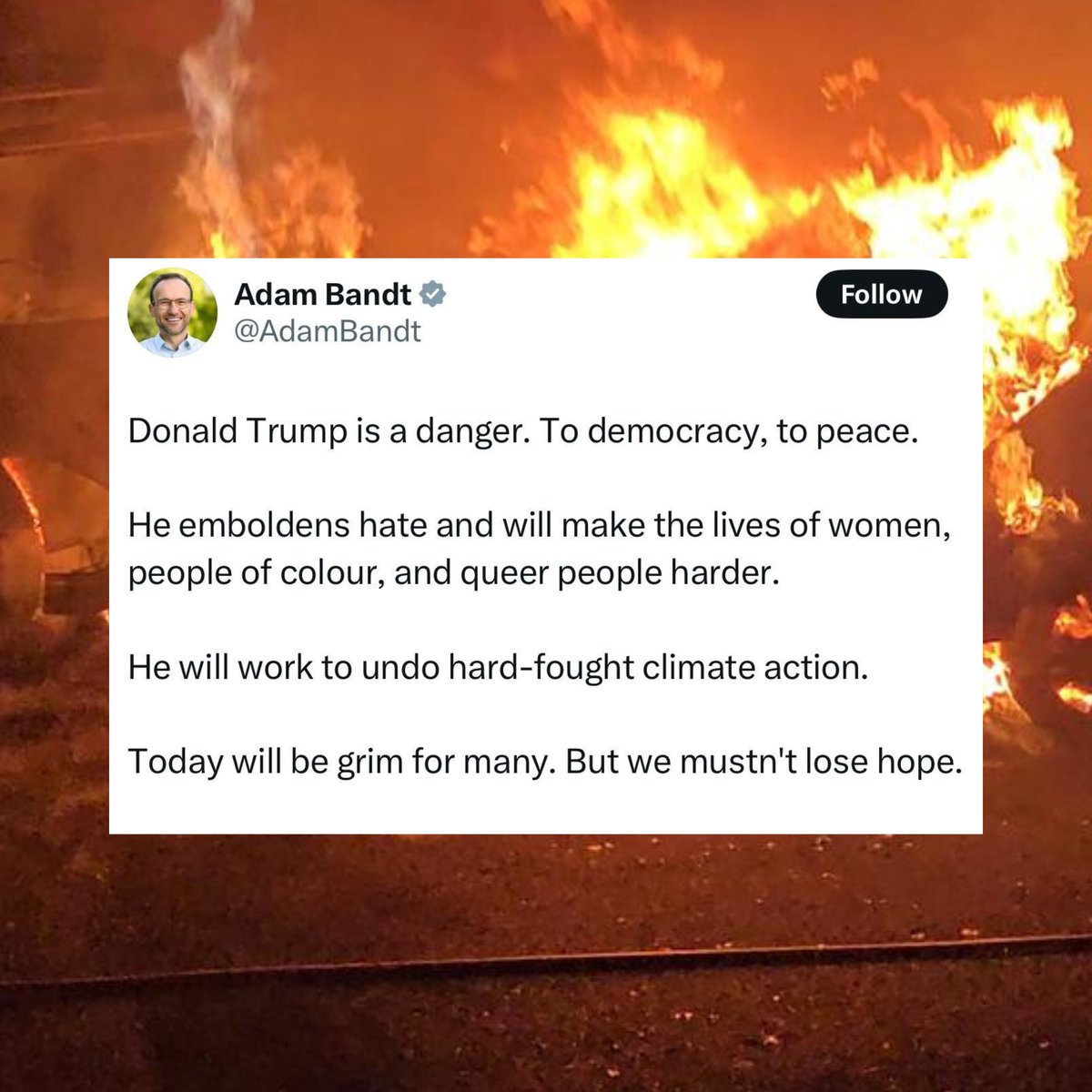 FairAusADV's tweet photo. Last night domestic terrorists firebombed and branded anti Semitic slurs on a Sydney childcare centre. But it’s cool, because @Greens are campaigning against the President of another country. Unbelievable. https://t.co/Suj1wlTKeK