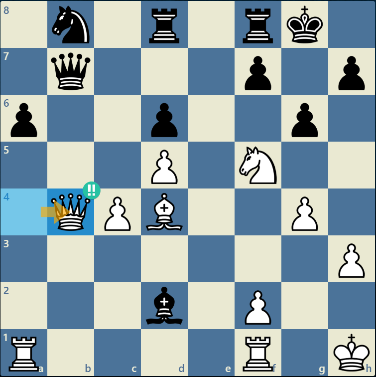 These Queen sacrifices are really beautiful! ✨