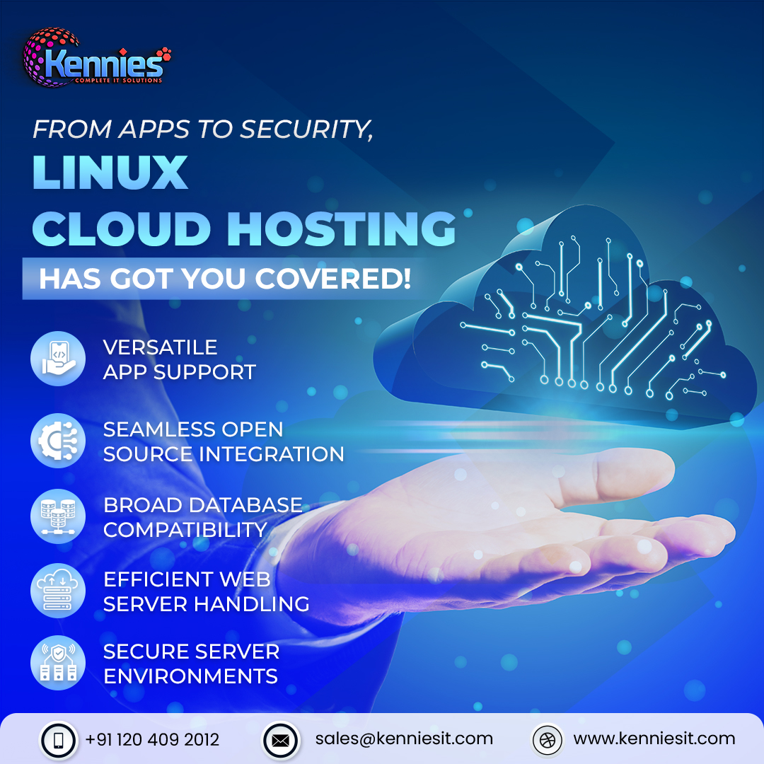 Kennies_IT's tweet image. Apps, security, and performance—Linux cloud hosting has it all! 
👉 𝐂𝐨𝐧𝐭𝐚𝐜𝐭 𝐮𝐬 𝐭𝐨 𝐥𝐞𝐚𝐫𝐧 𝐦𝐨𝐫𝐞!
🌐 Website: kenniesit.com
📧 Email: sales@kenniesit.com
📞 Contact: +91 120 409 2012
#LinuxCloudHosting #SecureHosting #KenniesIT