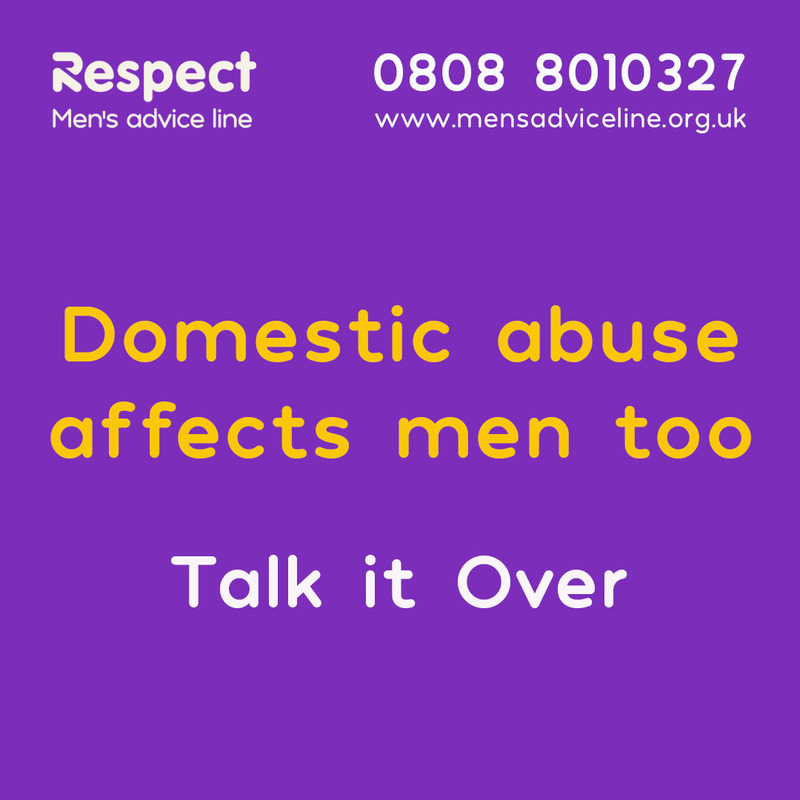🌟 Respect is here to #help! If you're a male #victim of #domesticabuse, their friendly #advisors are ready to #support you via phone, email, or webchat. Don't hesitate to reach out. 📲

Learn more about how Respect can assist by visiting: mensadviceline.org.uk/getting-suppor… 💙 #GoTeamHiS