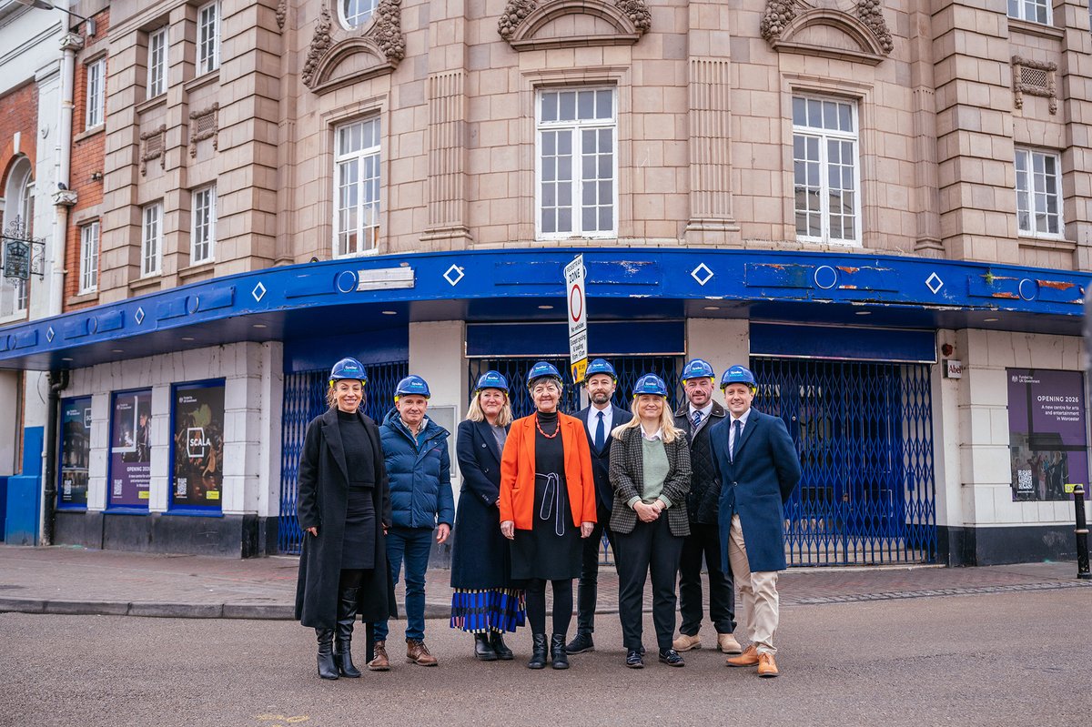 Worcester City Council (@myworcester) on Twitter photo π§ Big changes are happening in Angel Place! πβ¨ We've handed the keys to builders <a href="/SpellerMetcalfe/">Speller Metcalfe</a>, and they'll transform the old cinema into #ScalaWorcester β the cityβs brand-new hub for arts and #entertainment! π¬πΆ
All the info: worcester.gov.uk/news/constructβ¦
#Worcester π§ Big changes are happening in Angel Place! πβ¨ We've handed the keys to builders <a href="/SpellerMetcalfe/">Speller Metcalfe</a>, and they'll transform the old cinema into #ScalaWorcester β the cityβs brand-new hub for arts and #entertainment! π¬πΆ
All the info: worcester.gov.uk/news/constructβ¦
#Worcester