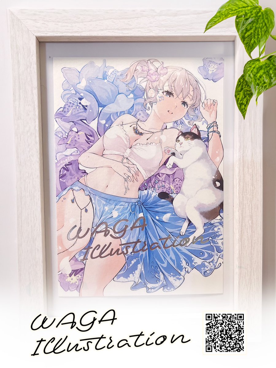 ✨ 新品介紹✨
貓咪花調系列明信片－紫花（大安水蓑衣）

上一場FF曾經有推出過一般版
這次印製了燙銀版本
閃亮亮的字果然還是比較好看啊
歡迎大家來把她帶回家! 🥳

另外如果之前有買過非燙銀的版本
這次只要再加10元就可以帶她走唷!
期待大家來玩💖