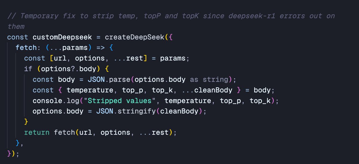 Now bro's wrapping fetch???
