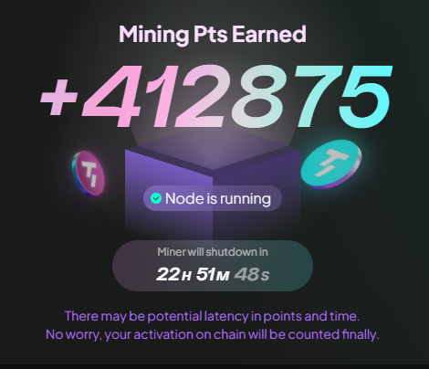 juta14x's tweet photo. @TakerProtocol Mainnet is LIVE!

Activate your node every 24 hours to earn 24,000pts which soon will be converted to $TAKER token

2025 - Year of DePIN and AI

#Taker #dePIN #Crypto #AI https://t.co/cdzCVFUbNS