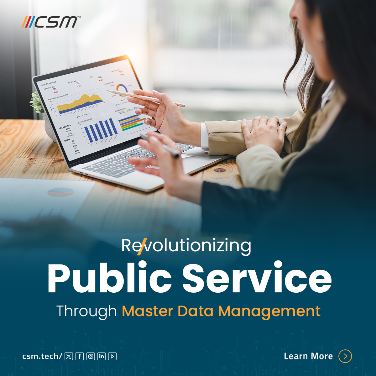 CSMTechnologies's tweet image. From streamlined operations to smarter decisions, Master Data Management is reshaping the governance landscape.  

👉 Explore more: bit.ly/4askudz 

#CSMTech #MasterDataManagement #DataGovernance #PublicService #UnifiedData
