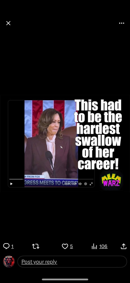 infidelusa5's tweet image. #KamalaHarrisIsTheBiggestLosser #KamalaHarrisLooksDrunk 
#DemocRATSCantHandlePower #DemocRATSAndLiberalTears
#DemocratsAreTheProblem #DemocratsAreDestroyingAmerica 
#DemocratsCheat #DemocRATSAnythingButStandard