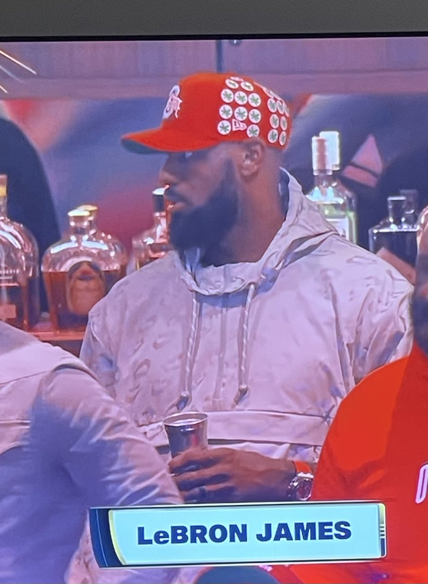 What did LeBron do to deserve helmet stickers