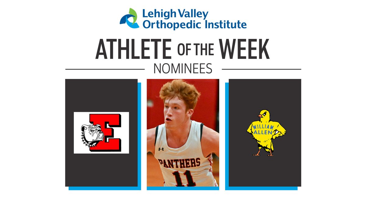 The Morning Call (@mcall) on Twitter photo ATHLETE OF THE WEEK
Time to vote for this week's boys nominees! #LVHNaotw #lvvarsity
➡️ Jacob Brunetti, <a href="/Swimdiveeaston/">Easton Swim and Dive</a> <a href="/GoRedRovers/">Easton Athletics</a>
➡️ Jack Robertson, <a href="/SauconAthletics/">SV Athletics</a> bball
➡️ Manny Polanco, <a href="/CanaryAthletics/">CanaryNationAthletics</a> <a href="/WmAllenBball/">William Allen HS Basketball</a>
<a href="/LVHN/">Lehigh Valley Health Network</a> @LVHNSports
mcall.com/2025/01/20/ath… ATHLETE OF THE WEEK
Time to vote for this week's boys nominees! #LVHNaotw #lvvarsity
➡️ Jacob Brunetti, <a href="/Swimdiveeaston/">Easton Swim and Dive</a> <a href="/GoRedRovers/">Easton Athletics</a>
➡️ Jack Robertson, <a href="/SauconAthletics/">SV Athletics</a> bball
➡️ Manny Polanco, <a href="/CanaryAthletics/">CanaryNationAthletics</a> <a href="/WmAllenBball/">William Allen HS Basketball</a>
<a href="/LVHN/">Lehigh Valley Health Network</a> @LVHNSports
mcall.com/2025/01/20/ath…