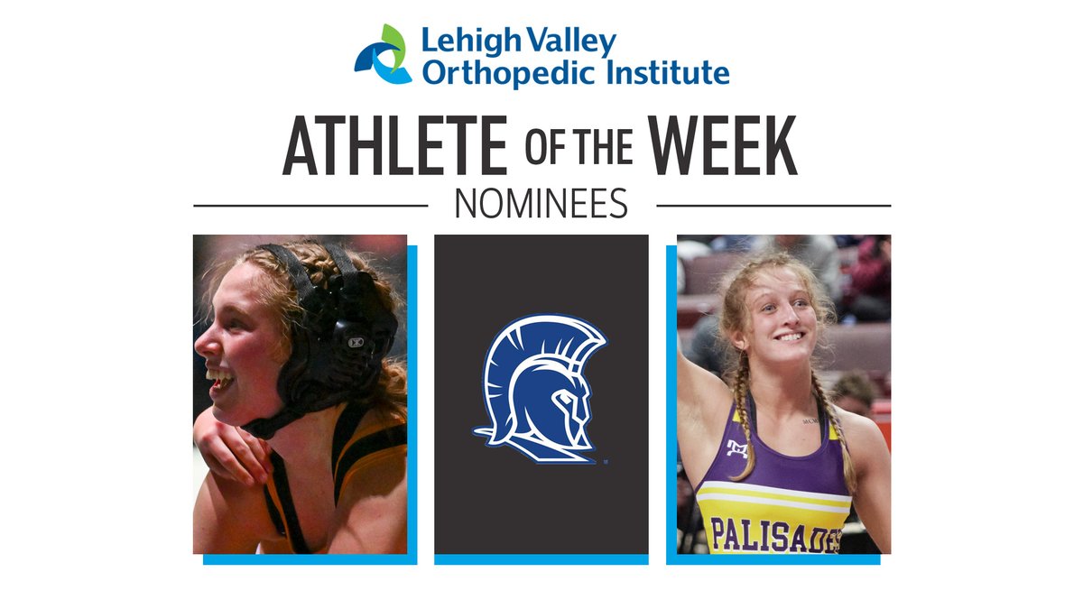 The Morning Call (@mcall) on Twitter photo ATHLETE OF THE WEEK
Time to vote for this week's boys nominees! #LVHNaotw #lvvarsity
โก๏ธ Aly Laubach, <a href="/FHSgirlswrestle/">Freedom High School Girls Wrestling</a> <a href="/fhssportsBASD/">Freedom High School Athletics</a>
โก๏ธ Taylor McDonald, <a href="/SolehiSpartans/">So. Lehigh Athletics</a> bball
โก๏ธ Savannah Witt, <a href="/PSDAthletics/">Palisades Athletics</a> <a href="/PALIGirlsWrest/">Palisades Girls Wrestling</a>
<a href="/LVHN/">Lehigh Valley Health Network</a> @LVHNSports
mcall.com/2025/01/20/athโฆ ATHLETE OF THE WEEK
Time to vote for this week's boys nominees! #LVHNaotw #lvvarsity
โก๏ธ Aly Laubach, <a href="/FHSgirlswrestle/">Freedom High School Girls Wrestling</a> <a href="/fhssportsBASD/">Freedom High School Athletics</a>
โก๏ธ Taylor McDonald, <a href="/SolehiSpartans/">So. Lehigh Athletics</a> bball
โก๏ธ Savannah Witt, <a href="/PSDAthletics/">Palisades Athletics</a> <a href="/PALIGirlsWrest/">Palisades Girls Wrestling</a>
<a href="/LVHN/">Lehigh Valley Health Network</a> @LVHNSports
mcall.com/2025/01/20/athโฆ