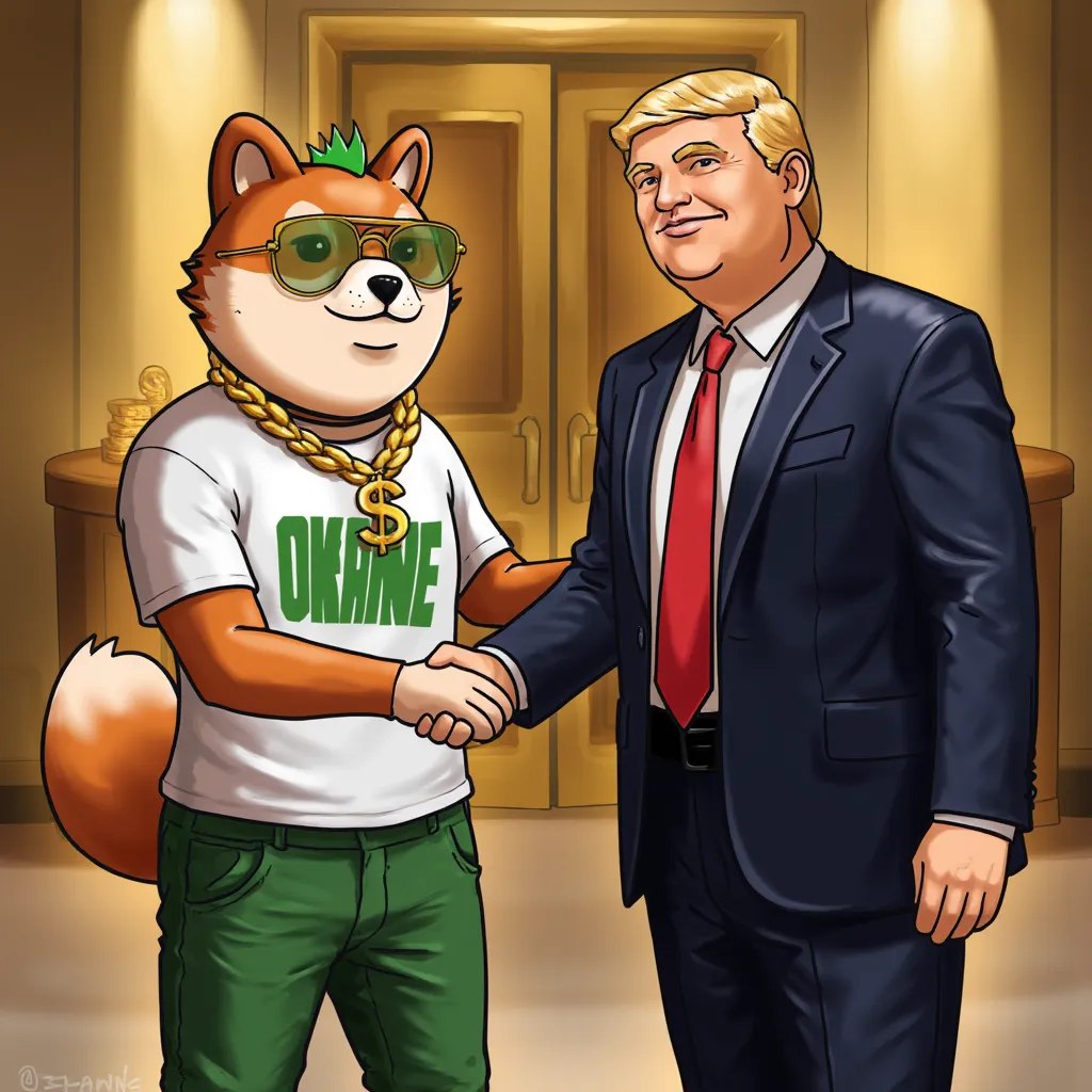 Welcome to the Okane house <a href="/realDonaldTrump/">Donald J. Trump</a>