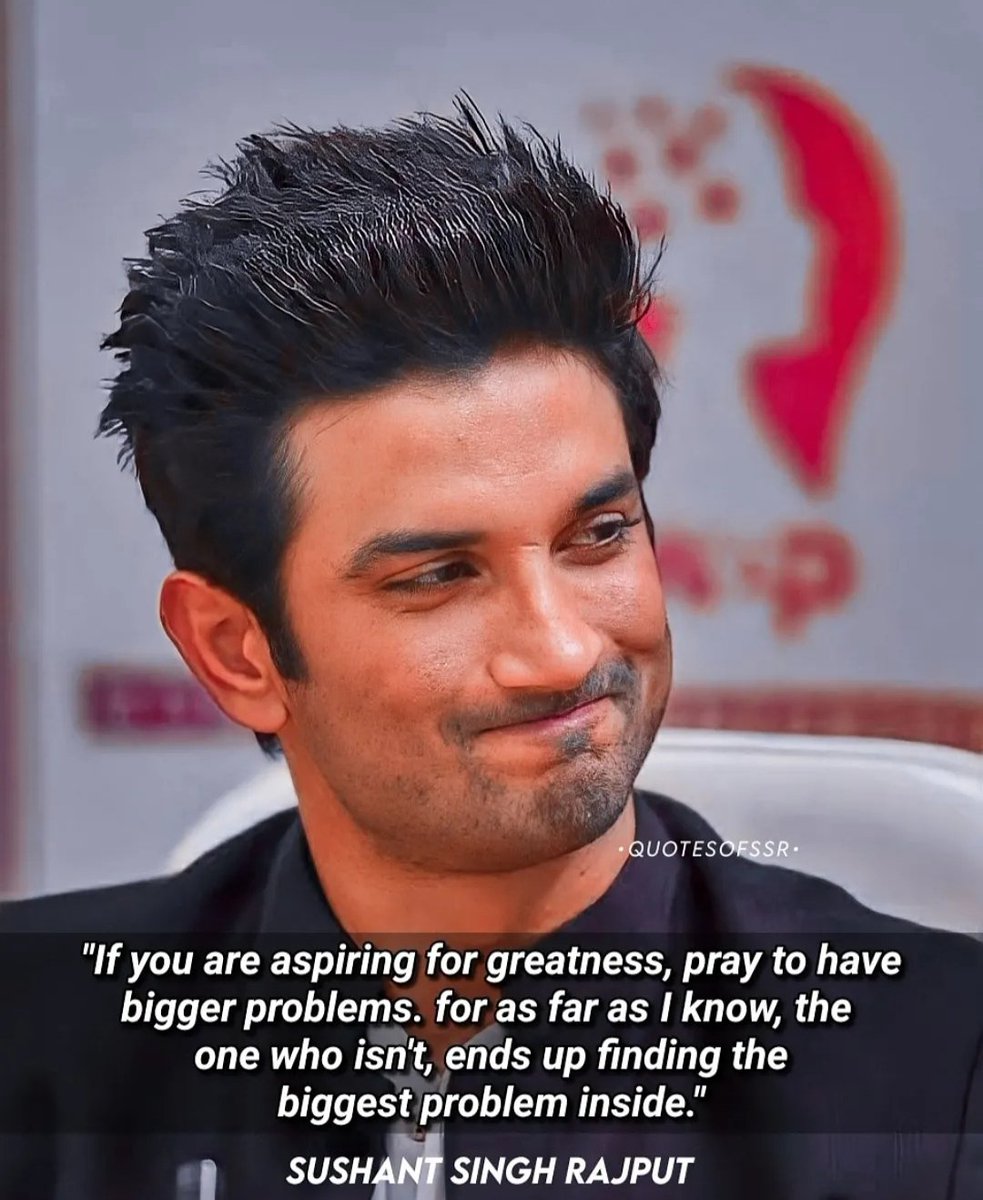 Perfect morning with Sush's inspiring quote 💫
#SSR #JusticeForSushantSinghRajput