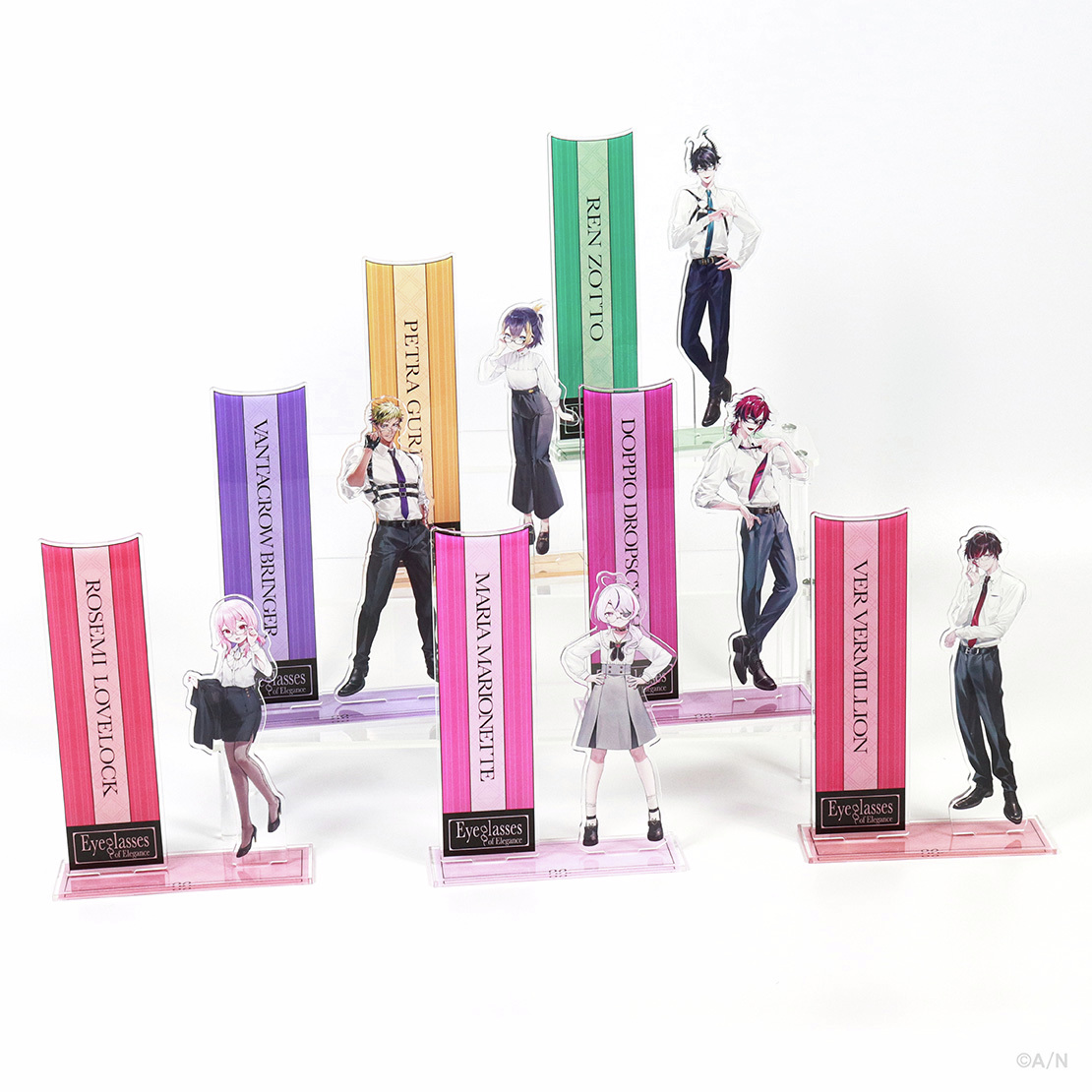 Eyeglasses of Elegance グッズ紹介①】 アクリルスタンドをご紹介