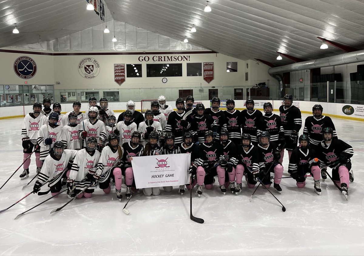 So proud of this group led by Morristown Beard School Ice Hockey Players, Reid Snyder and Hannah Mortazavi. Their G.L.A.S.S. Fundraiser benefiting the Devils Youth Foundation was a huge success today!!
<a href="/NJDevils/">New Jersey Devils</a> <a href="/MorristownBeard/">Morristown Beard</a> <a href="/AthleticsMBS/">Morristown Beard School Crimson Athletics</a>