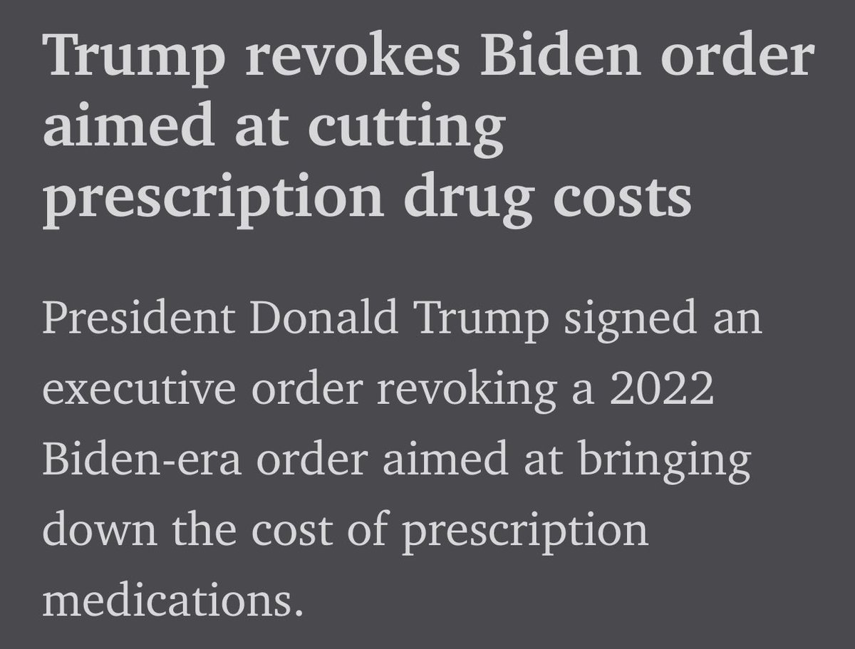 GOPJesusUSA's tweet image. BREAKING: All three insulin makers have announced price increases ranging from 2000-3000% after President Trump rescinded Biden’s Executive Order 14087 curbing drug prices.

“Sick people need to pay their own way, I mean what’s wrong with them anyway?” Trump said.