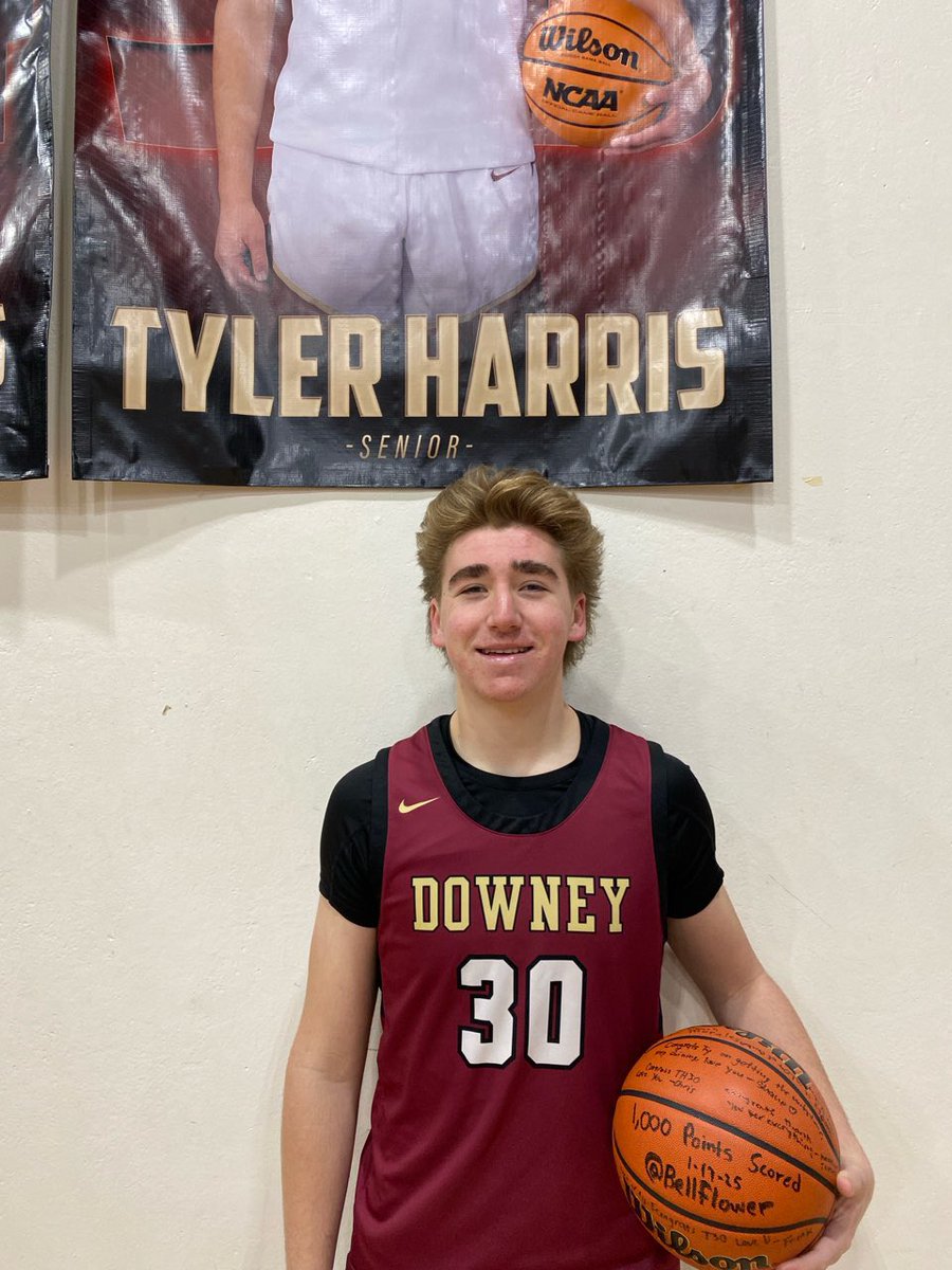 Big congratulations to SR Tyler Harris on surpassing 1,000 career points! Ty is also closing in on 500 career rebounds. Ty is a model of consistency &amp; hard work. We are proud of you Ty &amp; look forward to seeing you accomplish more!

<a href="/MattyK31/">Matthew Kovach</a> <a href="/johnwdavis/">John W. Davis</a> <a href="/HoopsCal/">SoCalHoopsScores</a> <a href="/latsondheimer/">eric sondheimer</a>