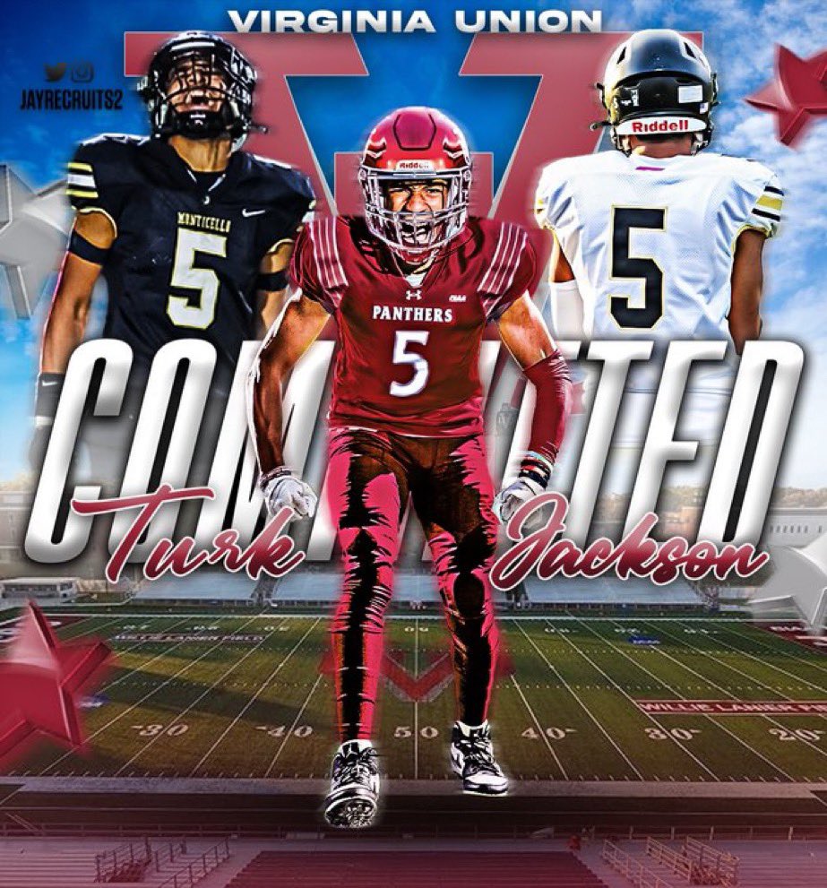 Congratulations @certified_t45 
Great player heading to a great program <a href="/VUU_Football/">Virginia Union Univ Football 🏈</a> <a href="/FNEFootball/">Friday Night Endzone on CBS19</a> <a href="/scrimmageplay/">scrimmageplay</a> <a href="/CvilleVarsity/">C'ville Varsity</a>