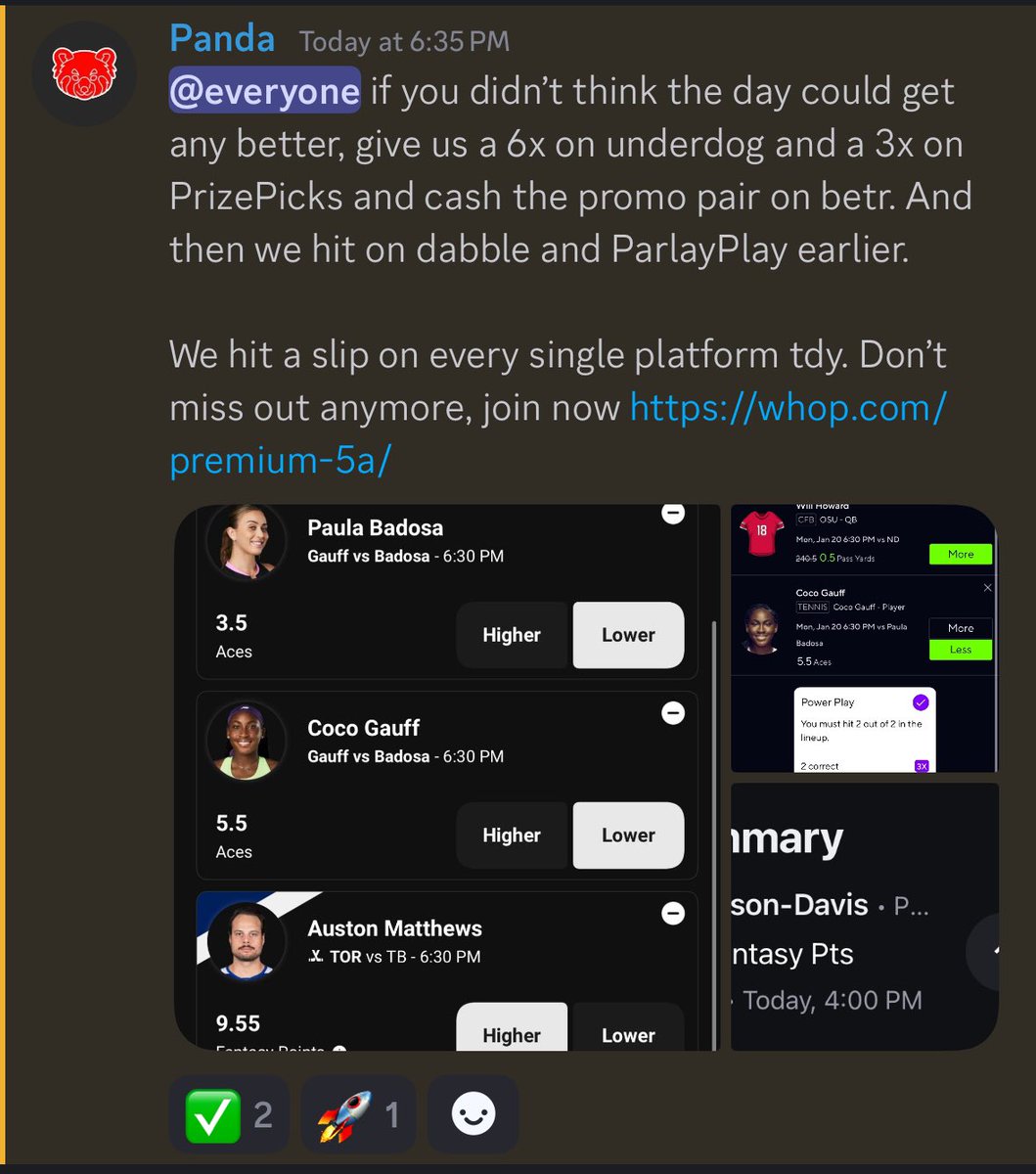 PandaPicks tweet media