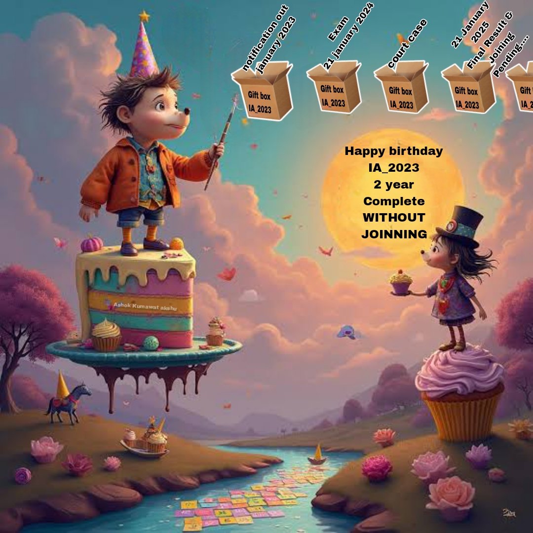 Ashok Kumawat Akshu (@ashok_kumawat12) on Twitter photo #HBD_IA_EXAM_2023
IA भर्ती के2साल,बिना #जॉइनिंग के,
#बीजेपी का 1साल फेल(45 दिन में जॉइनिंग फेल)
<a href="/alokrajRSSB/">Alok Raj</a> <a href="/Ra_THORe/">Col Rajyavardhan Rathore</a>
<a href="/RajCMO/">CMO Rajasthan</a>
<a href="/educationnagari/">Education Nagari</a>
<a href="/SpacesEducation/">Education Spaces</a>
<a href="/DainikBhaskar/">Dainik Bhaskar</a>
<a href="/RajGovOfficial/">Government of Rajasthan</a>
<a href="/DoITCRaj/">Dept of IT&C, Raj</a>
<a href="/BhajanlalBjp/">Bhajanlal Sharma</a>
<a href="/News18Rajasthan/">News18 Rajasthan</a>
<a href="/zeerajasthan_/">ZEE Rajasthan</a>
<a href="/TheNagariMedia/">The Nagari News</a>
<a href="/DIPRRajasthan/">सूचना एवं जनसम्पर्क विभाग, राजस्थान सरकार</a> #HBD_IA_EXAM_2023
IA भर्ती के2साल,बिना #जॉइनिंग के,
#बीजेपी का 1साल फेल(45 दिन में जॉइनिंग फेल)
<a href="/alokrajRSSB/">Alok Raj</a> <a href="/Ra_THORe/">Col Rajyavardhan Rathore</a>
<a href="/RajCMO/">CMO Rajasthan</a>
<a href="/educationnagari/">Education Nagari</a>
<a href="/SpacesEducation/">Education Spaces</a>
<a href="/DainikBhaskar/">Dainik Bhaskar</a>
<a href="/RajGovOfficial/">Government of Rajasthan</a>
<a href="/DoITCRaj/">Dept of IT&C, Raj</a>
<a href="/BhajanlalBjp/">Bhajanlal Sharma</a>
<a href="/News18Rajasthan/">News18 Rajasthan</a>
<a href="/zeerajasthan_/">ZEE Rajasthan</a>
<a href="/TheNagariMedia/">The Nagari News</a>
<a href="/DIPRRajasthan/">सूचना एवं जनसम्पर्क विभाग, राजस्थान सरकार</a>