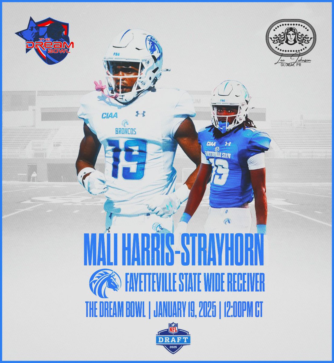We just want to say we're proud of you <a href="/mj_no10/">Mali Harris-Strayhorn</a> ! You represented yourself, <a href="/FSUBroncos/">FSU Broncos</a>, at the <a href="/TheDreamBowl/">The Dream Bowl</a> very well! It's so much more 🏈 in your future! 
#NFL
#CFL
#UFL 
#D2FB
#DreamBowl
Iron sharpens Iron! 💪🏾