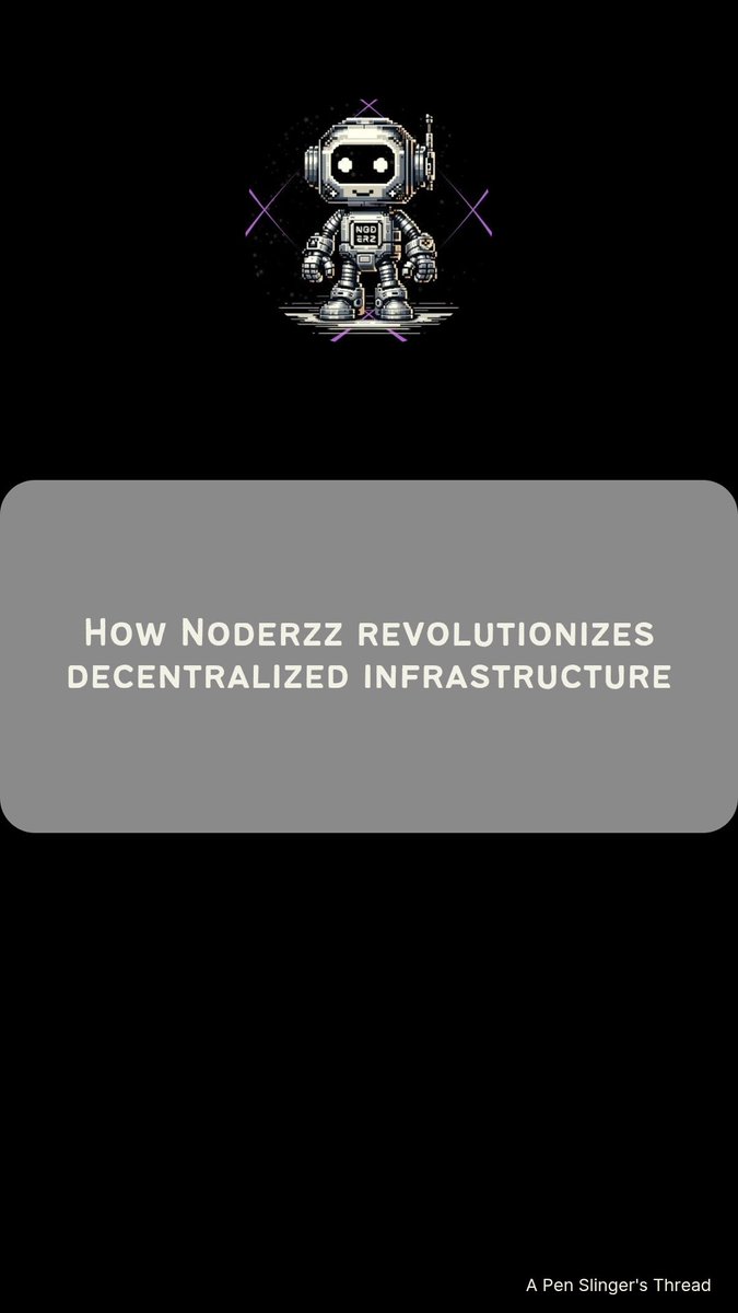 _ThePenSlinger's tweet image. But #Noderzz isn't just about the tech, they're also super focused on the user experience.
The platform is so easy to navigate, & the interface is clean and visually appealing.
I don't need to be a #DevOps wizard to manage my staking Ops anymore. 🙌