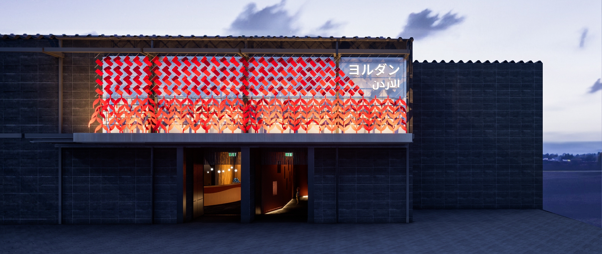 EXPO 2025 ヨルダンパビリオン　　　　　サンドアート　大サイズ EXPO 2025 ヨルダンパビリオン サンドアート 大サイズ