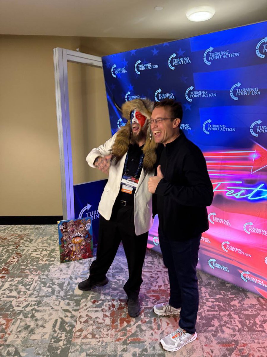 🚨BREAKING: MAGA Shaman Jacob Chansley has OFFICIALLY been pardoned. Justice is here! 🔥⚡️

Congratulations my friend and God Bless you. We are officially in the Golden Age.