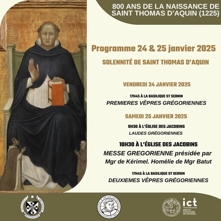 #Paris January 24-25, 2025 #Aquinas