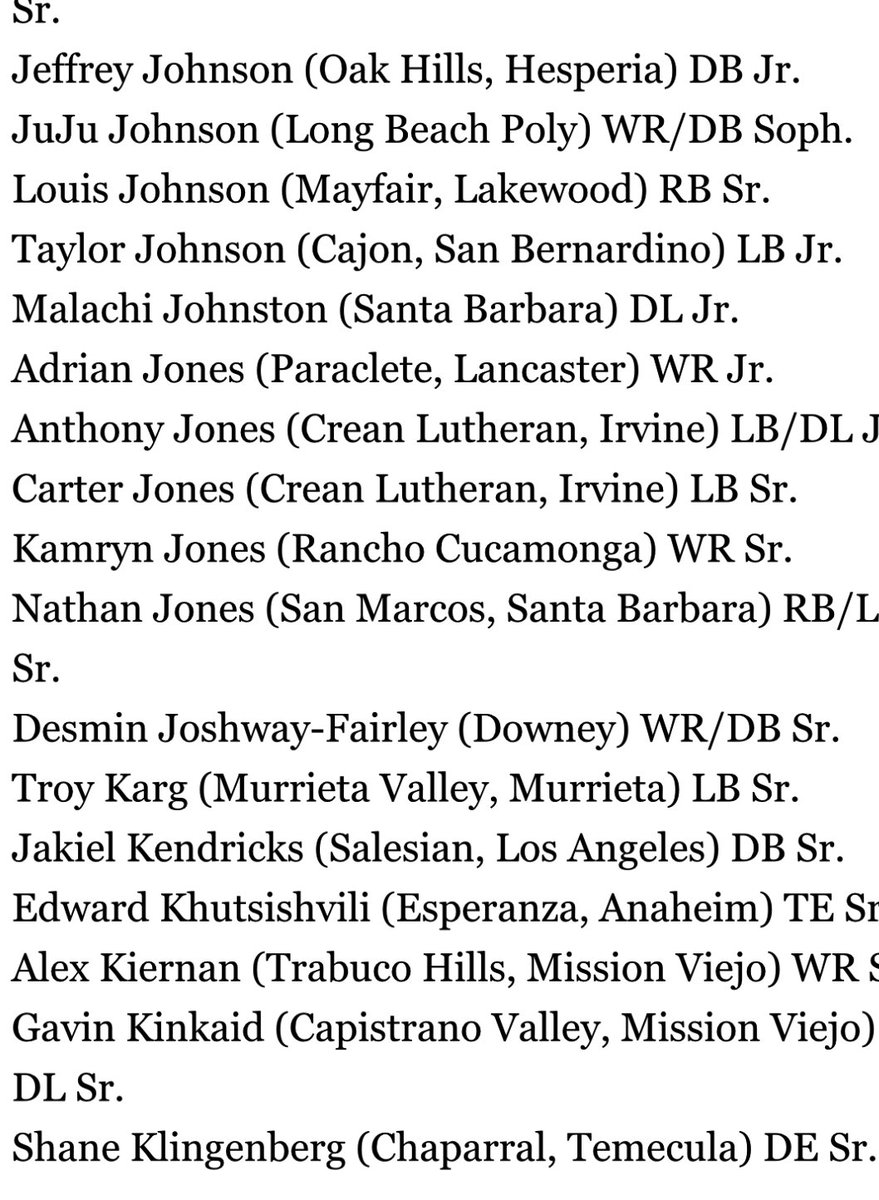 Blessed to be named an All-state nominee! 🙏🏾