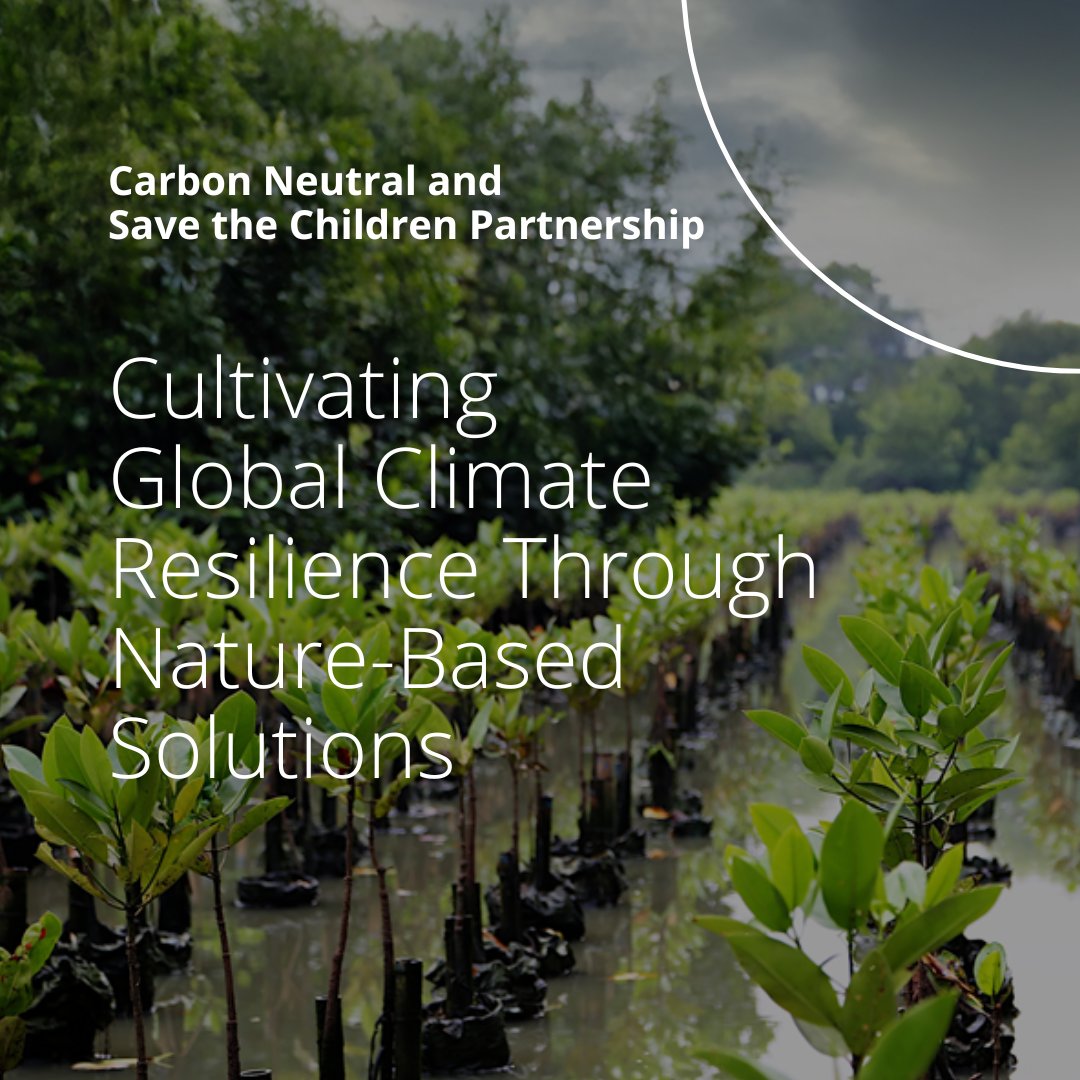 Carbon Neutral and Save the Children Global Ventures (SCGV) have partnered to tackle the climate crisis while empowering communities and protecting children’s well-being. Read more about how we’re making a difference: hubs.ly/Q0335jPx0
