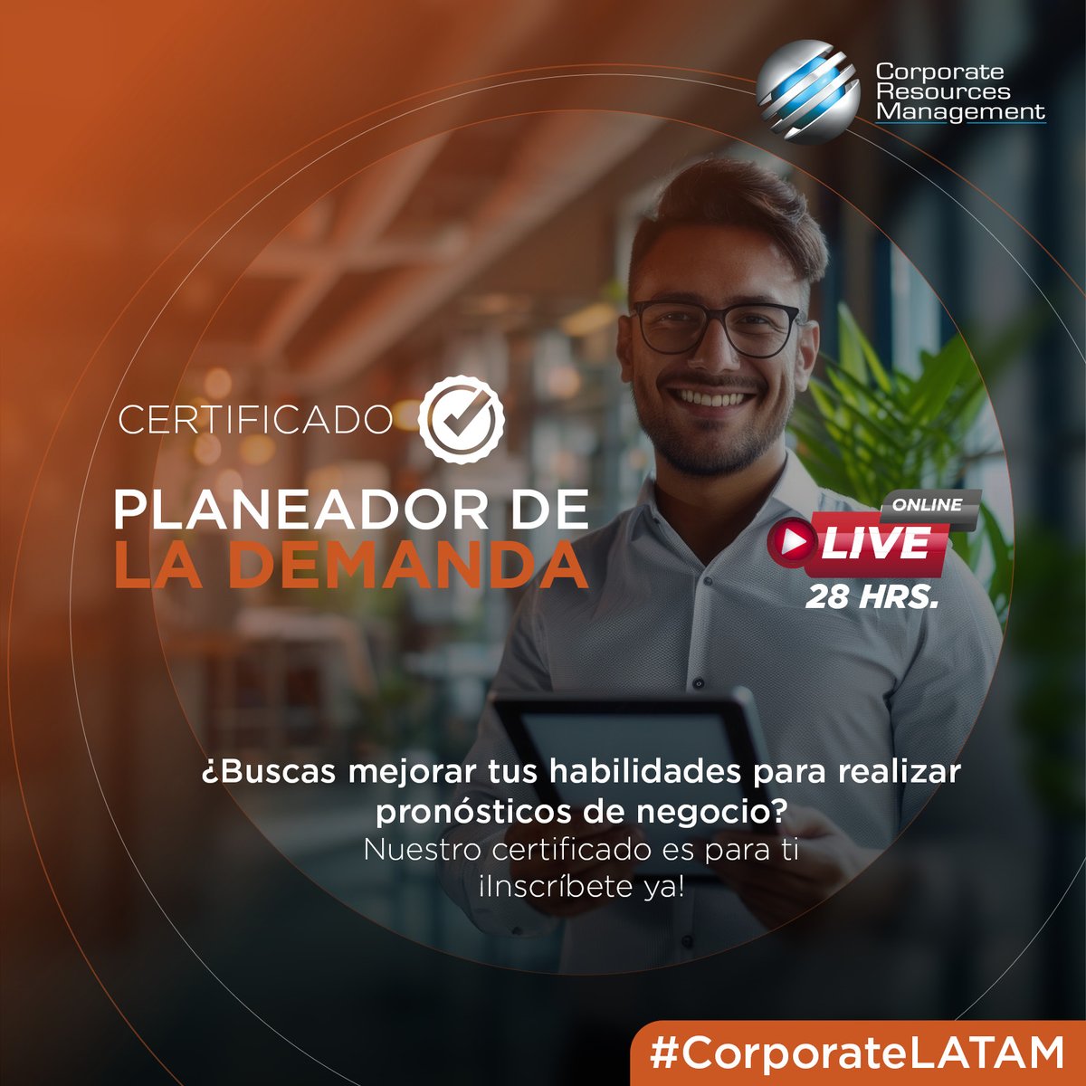 ¿Quieres #planear estratégicamente la demanda en función de la información recopilada? Inscríbete
➡️ Planeador de demanda
📅 27 de Enero
🌐 s.mtrbio.com/isczdmgtaw

#CorporateLATAM #planeacion #planeador #pronostico #gestion #ventas #Certificado #Estrategia #Optimización #compras