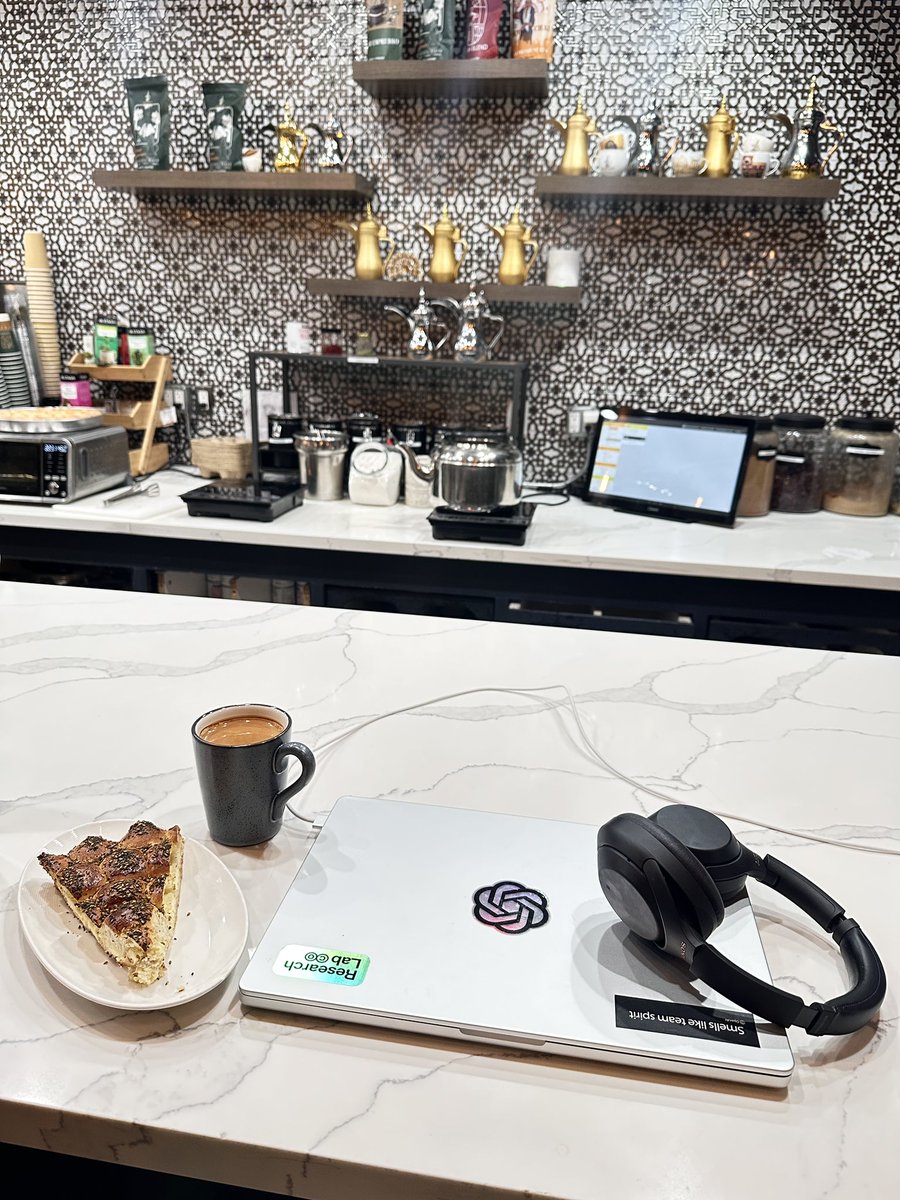 worked late at delah coffee 😆✅