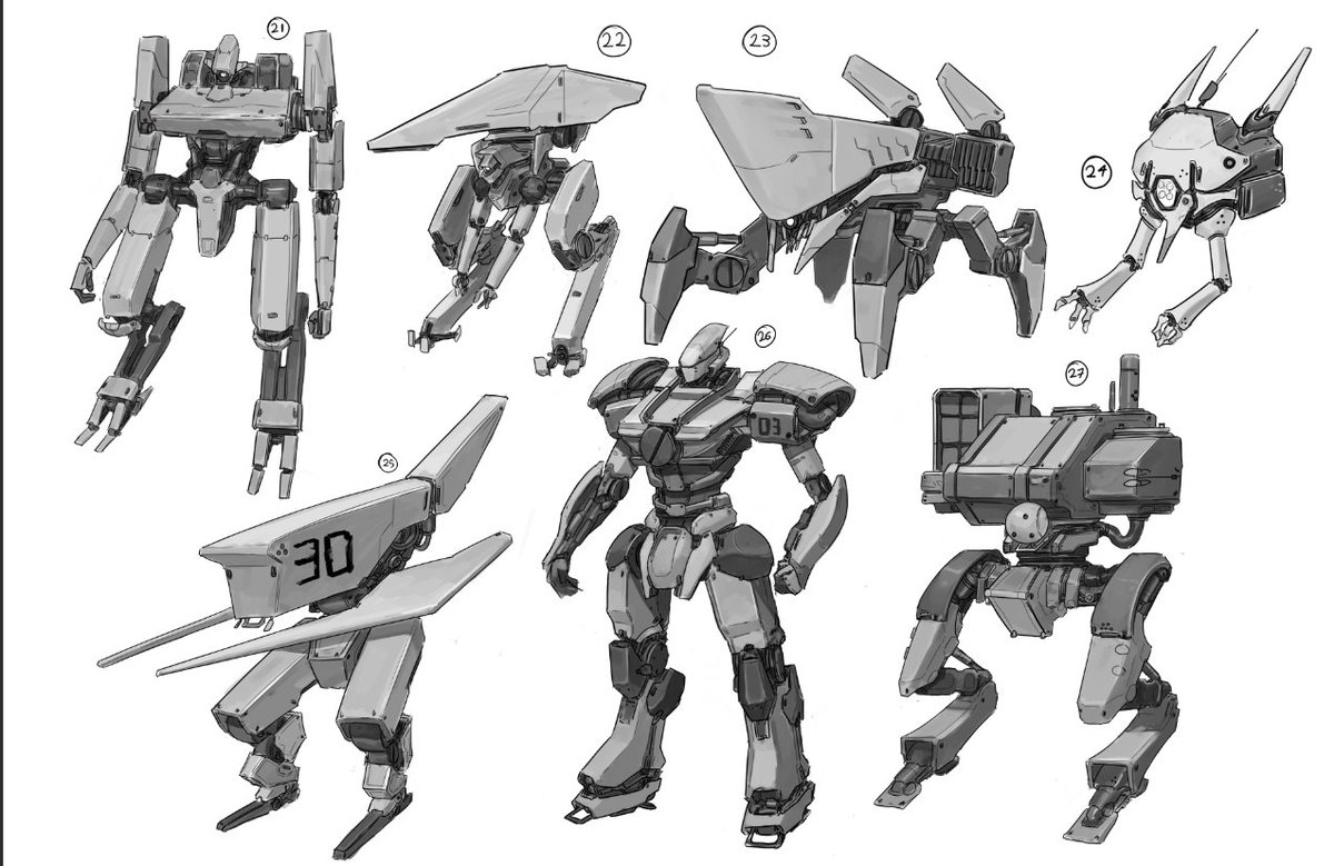 100 Mechs, 21 to 27

i'm not quitting