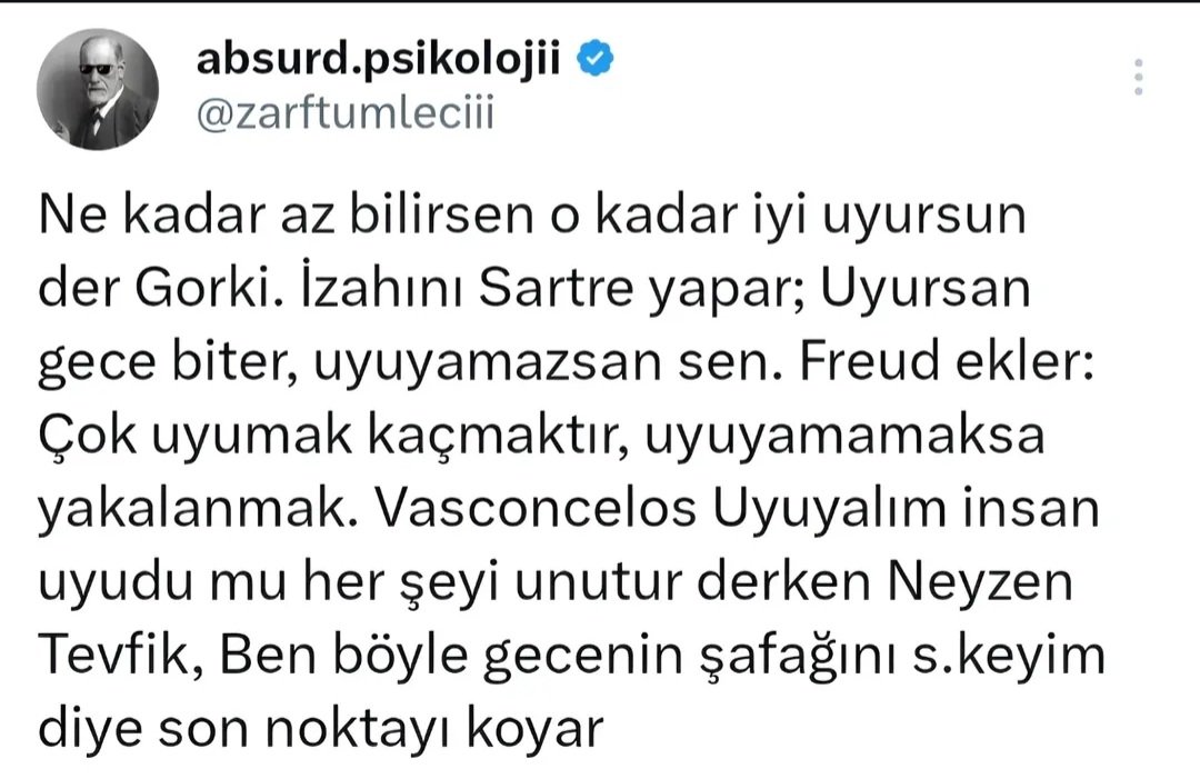 Uykudan uyanır Seher, "günaydın" der, "çay yok" mu buyurur.