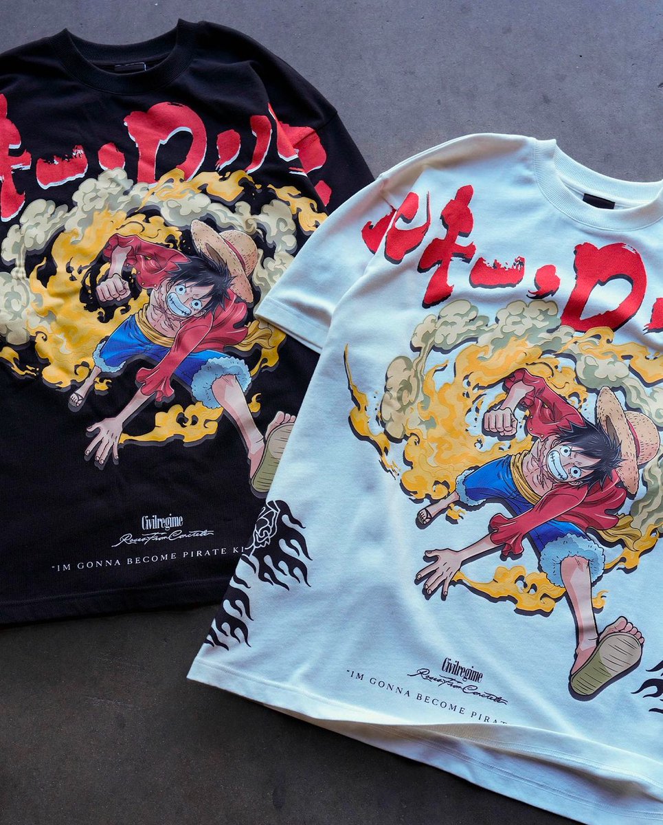 Here's a peek at another piece from the One Piece x Civil Regime