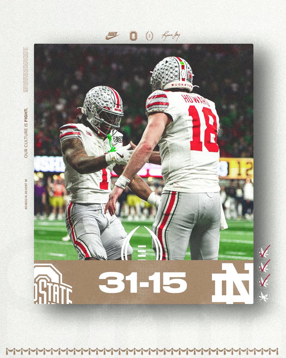 OhioStateFB's tweet image. ONE FINAL Q...