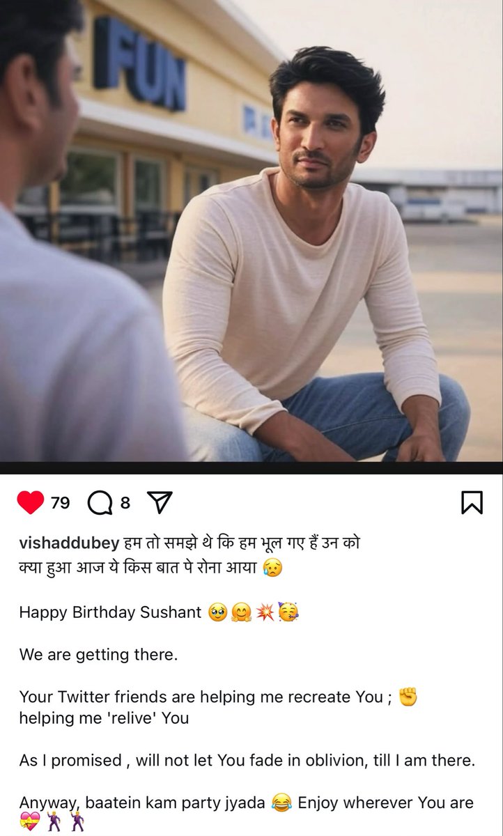 Sushant Day 
#SushantSinghRajput𓃵 
Vishad Posted 🦋🧿🥺