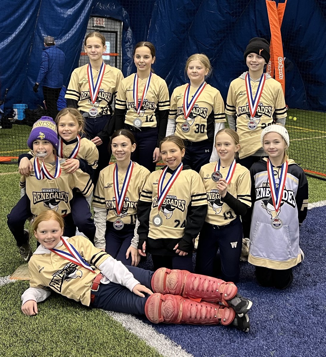 Minnie Renegades took 2nd in the 10u Gold Division of the S&amp;C MLK tourney today.  This was the first set of games this group has played together.