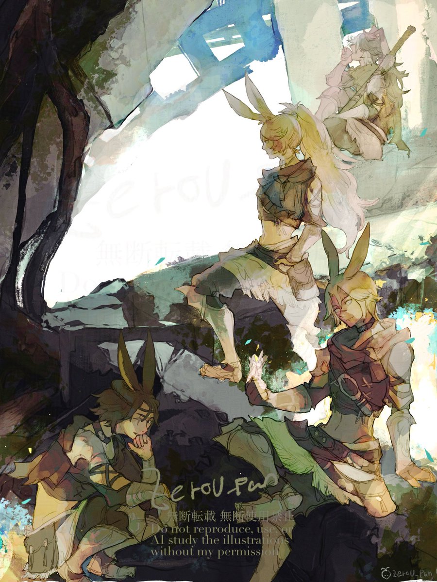 ZeroU_pan's tweet image. #メンテだしとにかくあなたの絵が好きって思ってくれるひとと出逢うために自分の推しイラストをそっと置いておく
ヴィエラ創作をしています