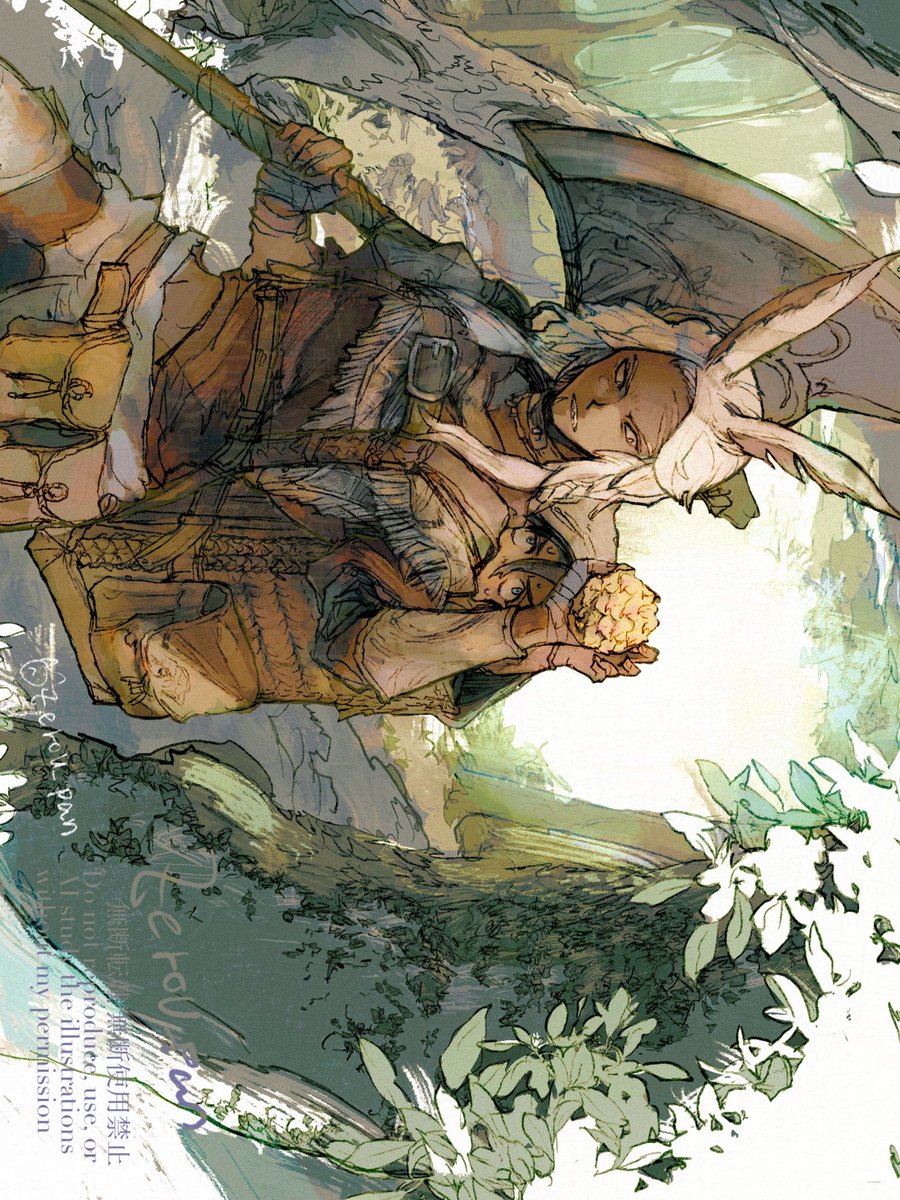 ZeroU_pan's tweet image. #メンテだしとにかくあなたの絵が好きって思ってくれるひとと出逢うために自分の推しイラストをそっと置いておく
ヴィエラ創作をしています