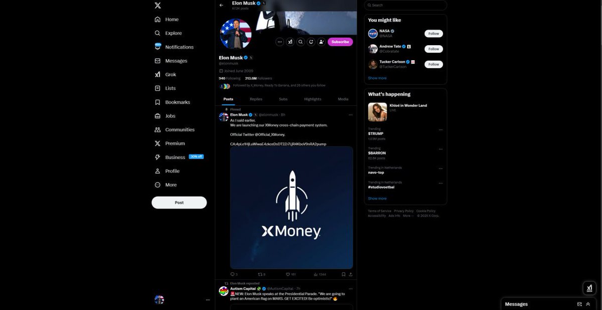 X_Money tweet media