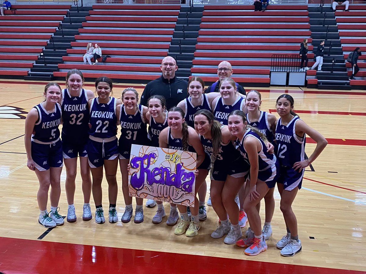 Matt McGhghy (@mickgakkey) on Twitter photo <a href="/Kendra_Boatman/">Kendra Boatman🏀🏐</a> scored her 1000th point tonight on the road vs #8 Waverly-Shell Rock in a 30 point performance. Accomplishing this as a Junior, in the state of Iowa that plays a 21 game regular season is a huge accomplishment! <a href="/Kendra_Boatman/">Kendra Boatman🏀🏐</a> scored her 1000th point tonight on the road vs #8 Waverly-Shell Rock in a 30 point performance. Accomplishing this as a Junior, in the state of Iowa that plays a 21 game regular season is a huge accomplishment!