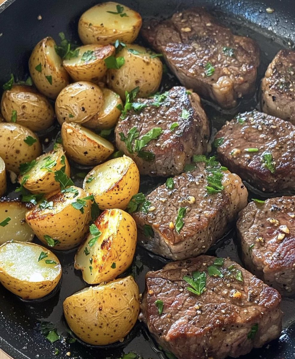 Steak &amp; Potatoes 🥩 🥔