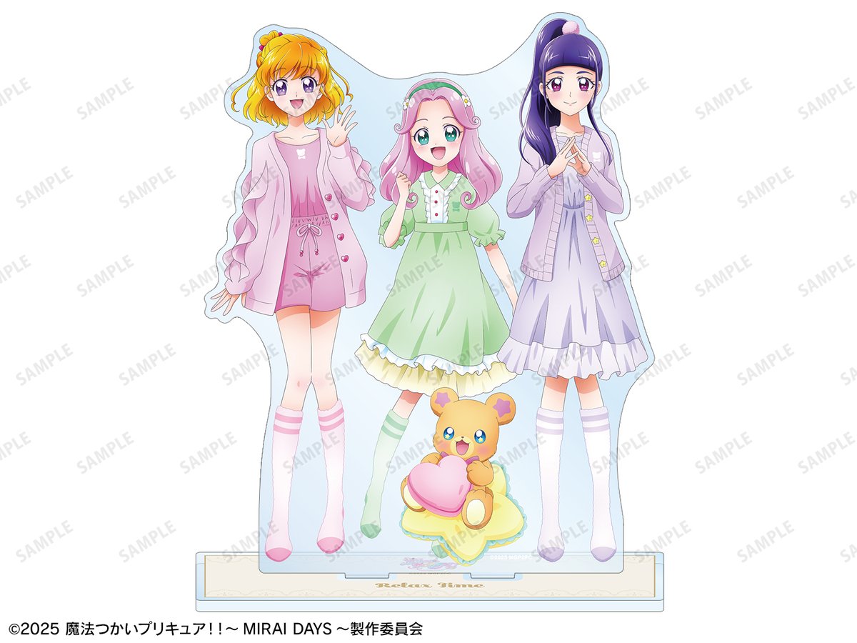 魔法つかいプリキュア MIRAI DAYS アニメイト全巻特典アクリルスタンド 2025年5月発売予定 『魔法つかいプリキュア！！～MIRAI DAYS～』描き