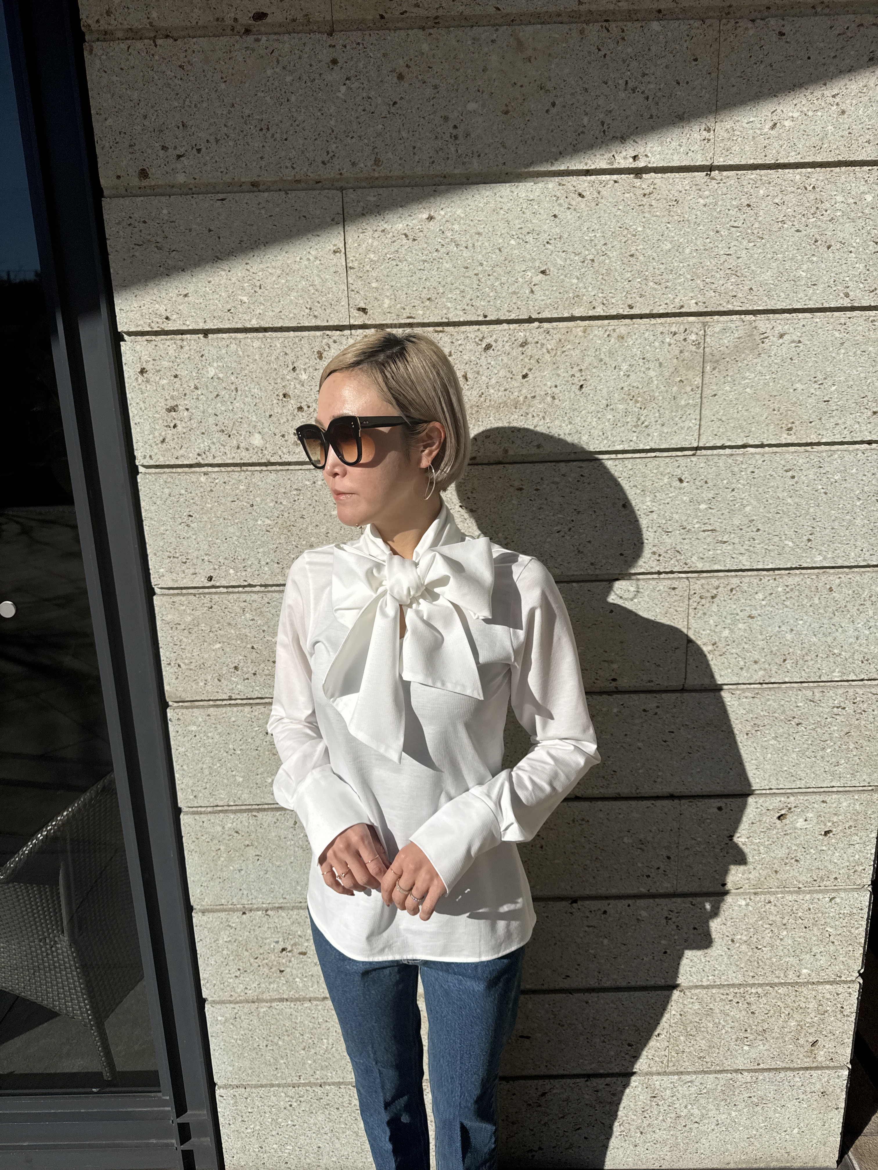 2025新作】JENNE 日本製ブラウス見えカットソー（接触冷感） 【新品